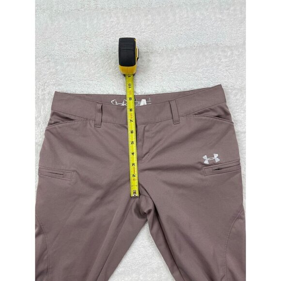 Under Armour Womens Pants Sedna Offshore Fishing Capri 6 Semi-Fitted Heat Gear - Picture 4 of 6